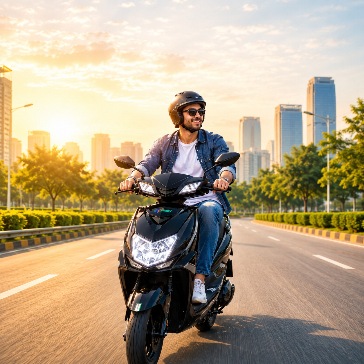 EV Prime Electric Scooter - Black